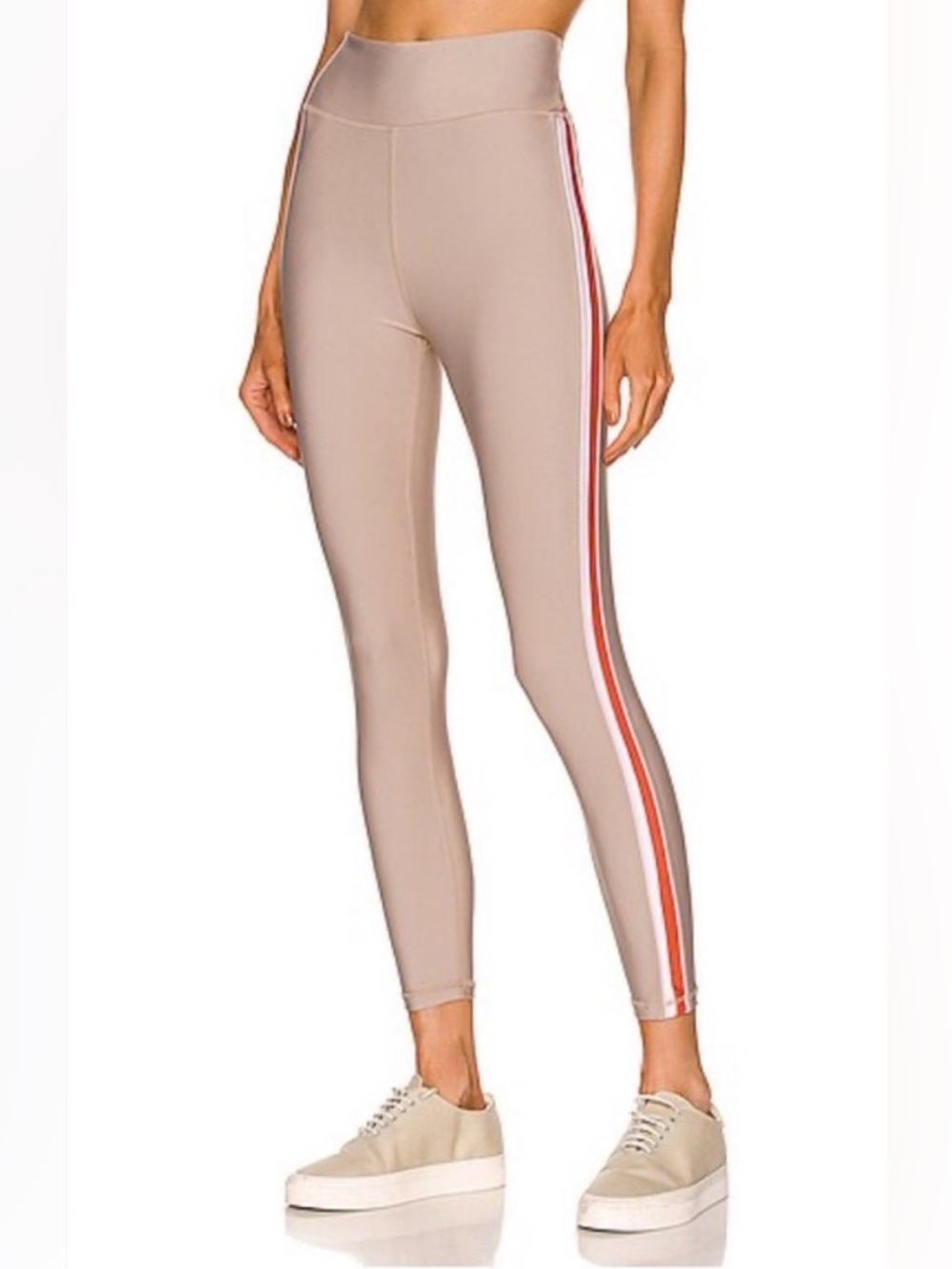 The Upside Altha Dance Midi Pants Striped Leggings Size 6